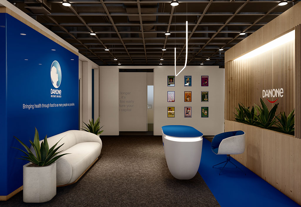 Danone's Central Office in Tehran Danone's Central Office in Tehran